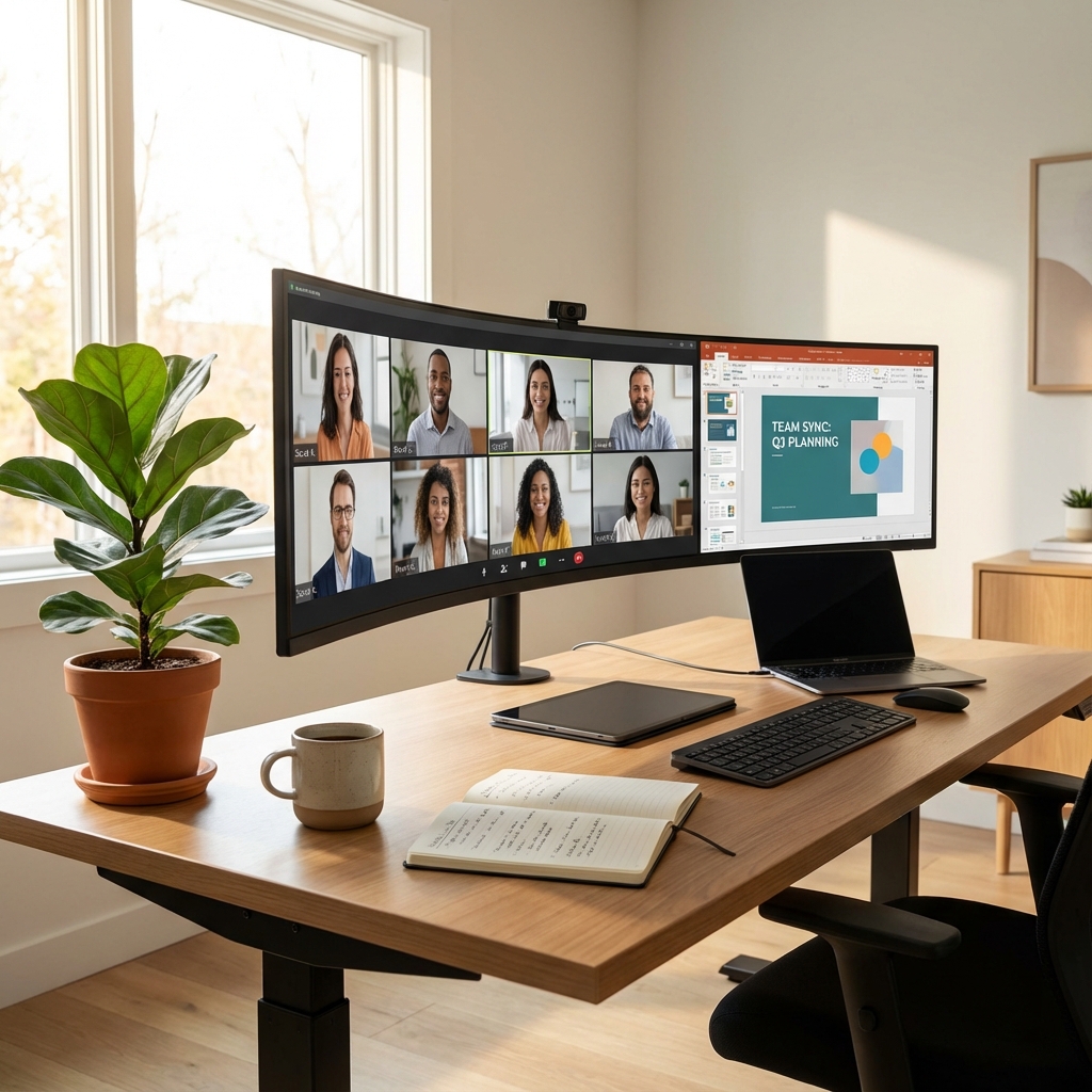 Weekly operations meetings with AI notes